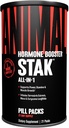 Animal Stak – Supplément d'hormone naturelle complète avec Tribulus – Booster de testostérone naturelle pour les athlètes – Contient des bloqueurs d'estrogène – Cycle d'un mois