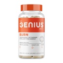 Genius Thermogénique Fat Burner, 60 pilules de régime Veggie - Supplément de perte de poids et de métabolisme, Suppresseur d'appétit et Booster d'énergie - Nootropic sans caféine et Boost du cerveau - Ashwagandha & TeaCrine