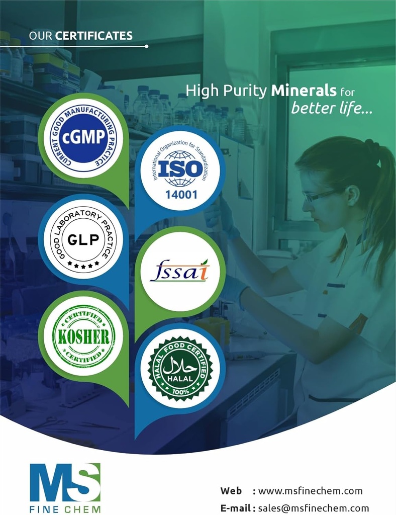 Poudre de glycine - Suppléments de glycine FCC/USP, Glycine 3000mg - Acides aminés de glycine, purs et sans gluten - 1 kg (2,2 lb)