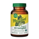 Complexe MegaFood Balanced B - Supplément complexe de vitamine B, 8 B Vitamines incluant vitamine B6, vitamine B12, folate, biotine et plus, soutient la production d'énergie cellulaire, végétalien, sans gluten - 90 comprimés