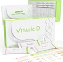Vitalic D, programme de nettoyage de 3 jours et soutien à la santé Gut.