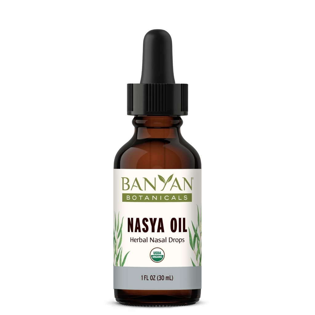 Banyan Botanicals Nasya Oil- Certified Organic