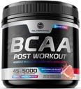 Muscle Recovery Drink Powder with BCAA, L-Glutamine & Amino Acids - Best Muscle Recovery Supplements for Post Workout - Sugar Free, Branched Chain Amino Acid Supplement for Women & Men - 45 Servings