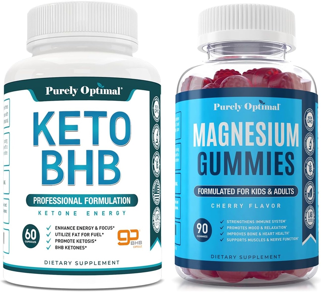 Keto BHB + Gommies de magnésium