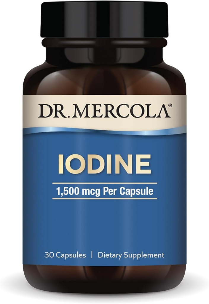 Dr. Mercola Iodine Suppléments, 0.5 Ounce