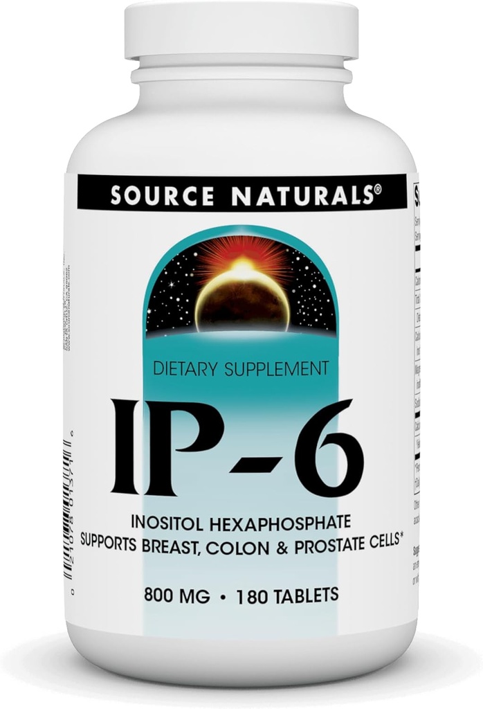 Source Naturals IP-6 Comprimé, 180 Nombre