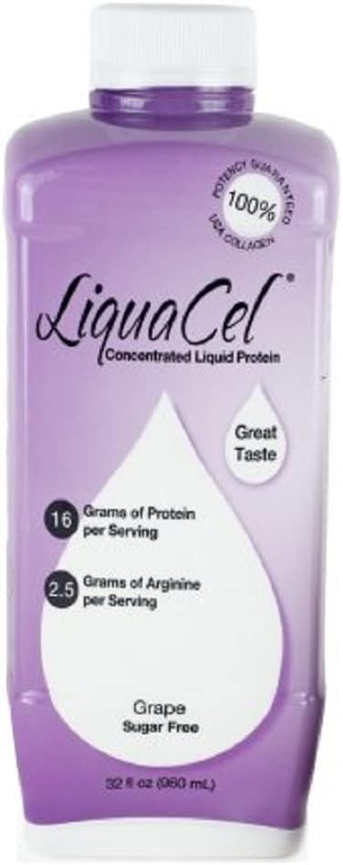 Produits de santé mondiaux LiquaCel Protéine liquide 32 Onces Raisin