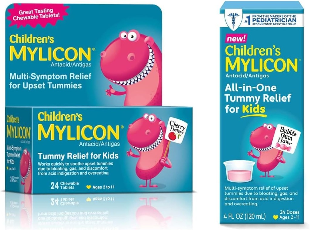 MYLICON Children's Tummy Relief for Kids Bundle