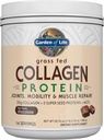 Jardin de la vie Poudre de protéines de collagène à l'herbe - Chocolat, 14 portions, Poudre pour les articulations Mobility Muscle Repair, Collagen Peptides + Super Seeds + Coconut MCTs, Supplément de kéto