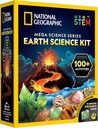 Trousse scientifique nationale sur les STEM géographiques - 15+ Expériences, cristallisation, kit de volcan, kits de dig et pierres précieuses pour les enfants - Exclusivité