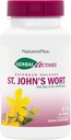 NaturesPlus Herbal Actives St. John's Wort Extended Release - 60 comprimés, pack de 2 - Supporte une humeur saine et une perspective positive - Végétarien, sans gluten - 120 portions totales
