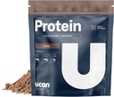 UCAN Énergie + poudre de protéines de lactosérum - 19g par portion avec des acides aminés AEA et PCCA - poudre de protéines de lactosérum - Pas d'ajout de sucre, sans gluten - cacao - 12 portions