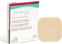 Convatec DuoDERM Gel de contrôle Formule 4"x4" Hydrocolloïde Robe adhésif stérile pour plaies partielles et pleines d'épaisseur, grade médical, sans latex, imperméable, carré, beige, boîte 5ct