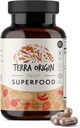 ORIGINE TERRA Suppléments Fruit Superfood (90 capsules) soutient l'énergie, non OGM et sans gluten (pour les adultes et les femmes)