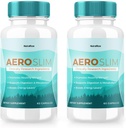 (2 packs) Capsules AeroSlim - Supplément alimentaire AeroSlim pour la santé avancée du poids, la force maximale des pilules tout naturel pour cibler le gras ventre, la formule de gestion du poids, Aero Slim (120 capsules)