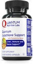 QNL Soutien au glutathion - Capsules de glutathion pour adultes - Supplément de soutien biologique antioxydant, foie et immunitaire - Soutien à la santé des yeux - 60 Capsules d'origine végétale