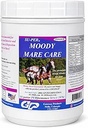 SU-PER Moody Mare Care Powder - Mélange à base de plantes pour une élimination équilibrée et un comportement normal chez les chevaux - 2,5 lb (2 pack)