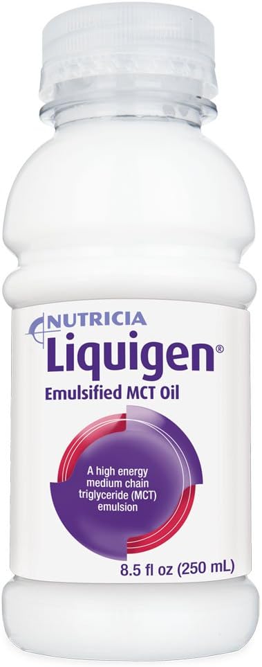 Liquigen - Emulsified MCT Oil - 8.5 Fl Oz Bottle (Case of 4)