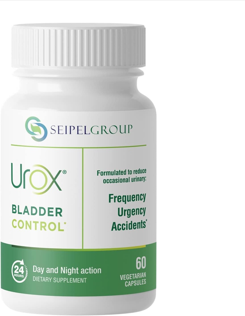 Bladder Control, Safe and Effective Bladder Support Supplement for Men & Women, Helps Reduce Urinary Leakage, Incontinence, Frequency, Urgency, Night Trips to Bathroom - 60 Vegetarian Capsules