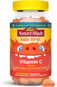 Nature fait enfants première vitamine C Gummies, complément alimentaire pour le soutien immunitaire, 110 Gummies, 110 jours d'approvisionnement