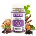 Strength & Spices Memory Booster and Focus Supplement with Ginkgo Biloba and 22 Super Ingredients, Plant-Based Brain Supplement for Memory, Clarity, and Alertness, 1000mg, 60 Capsules