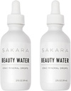 SAKARA gouttes d'eau de beauté, 60 portions - traces de gouttes minérales pour l'eau, eau minérale Magnésium liquide, chlorure, sodium, potassium, et suppléments de bore, suppléments de vitamines liquides multi minéraux