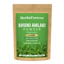 Herbsforever Bhumiamalaki Powder 230g Phyllanthus Niruri, non-OGM, formule végétale pour la santé du foie et la désintoxication naturelle efficace