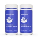 UpNourish Glycinate de Magnésium Chélaté 500mg Capsules - Chélalate de Magnésium pour Haute Absorption - Supplément de Magnésium Pure pour Calme, Crampes des jambes, Relaxation musculaire 480 Capsules