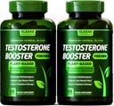 Supplément booster testostérone pour les hommes - booster test d'amélioration masculine - Ashwagandha, L-Arginine, Tongkat Ali, Tribulus + Plus - entraînement, construire le muscle, la force, l'énergie et la performance - 2 mois d'approvisionnement