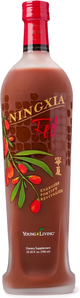 Jeune vivant NingXia rouge de 25,35 oz Bouteille de 25,35 oz Mélange de superfruits antioxydants de Rich