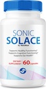 Solace sonique - Formule avancée pour maintenir l'ouïe saine, Solace sonique officiel pour la santé de l'oreille, tout soutien naturel pour le bien-être général, examen SonicSolace (60 capsules)