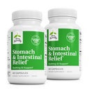 Terry naturellement l'estomac et le soulagement intestinal - Supplément pour aider la santé digestive et le doublage intestinal - Aides contre le malaise digestif occasionnel pour apaiser l'estomac - 60 capsules (2 pack)