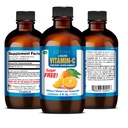 Germa Sans sucre Vitamine liquide C. 500 mg. Absorption rapide Supplément alimentaire. Système immunitaire Booster. 4 oz / 118ml