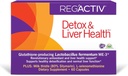REG'ACTIV Détox et santé du foie, 60 gélules, contenant du glutathion Lactobacillus fermentum ME-3