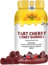 Country Life® Tart Cherry Honey Gummies - Non-OGM - Certifié sans gluten - Végétarien certifié par l'AVA – pour soutenir la récupération musculaire après l'exercice***