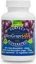 Suppléments parfaits – Resveratrol MAX – 60 capsules – Trans-Resveratrol et raisins de muscadines organiques – favorise l'anti-âge