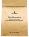 PURE ORIGINAL INGREDIENTS Trimethylglycine, TMG Powder, Vegan, Gluten Free (8 Ounce)