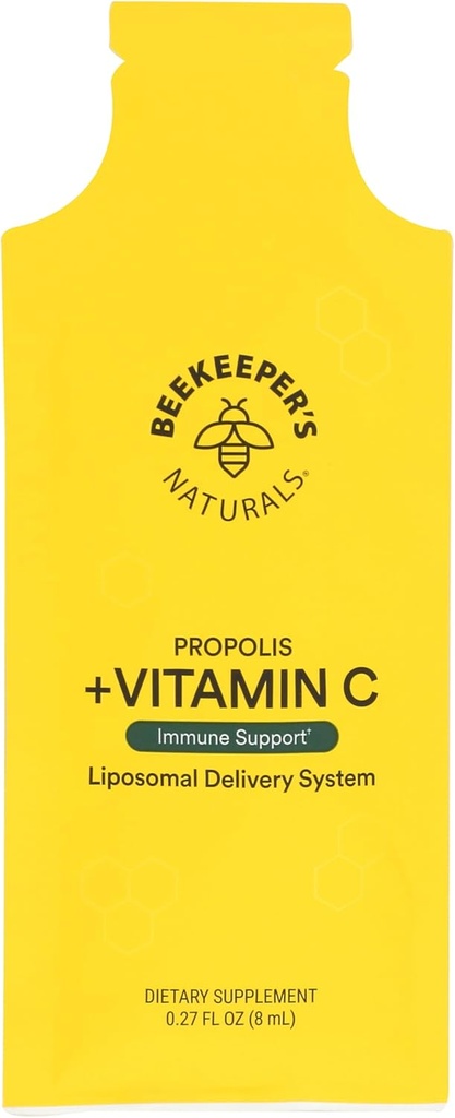 Beekeepers Naturals Propolis Liposomal with Vitamin C Single, 0.27 Fz