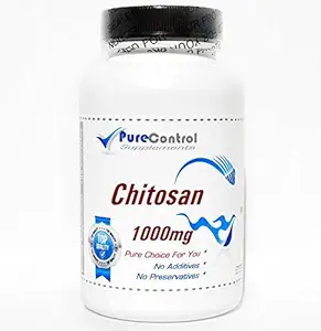 Chitosan 1000mg // 180 Capsules // Pure // par Suppléments PureControl
