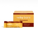 Pourquoi Bars, Barres de protéines, Beurre d'arachide au chocolat, 2.04 Barres d'once (paquet de 12 barres de protéines) - Superaliment de la barre de protéines, sans gluten, sans OGM, biologique, végétalien, ingrédients simples