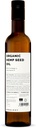 Erbologie Huile de chanvre biologique 17 fl oz - pressé à froid - riche en oméga-3 - source de vitamine D - directement de la ferme - non-OGM - aucun additif ou conservateur - bouteille en verre recyclable
