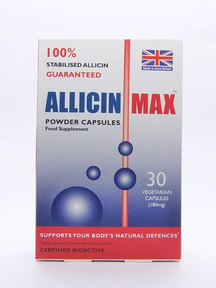 Allicine Max 30 Bouchons de légumes (paquet de 2 à 60 capsules)