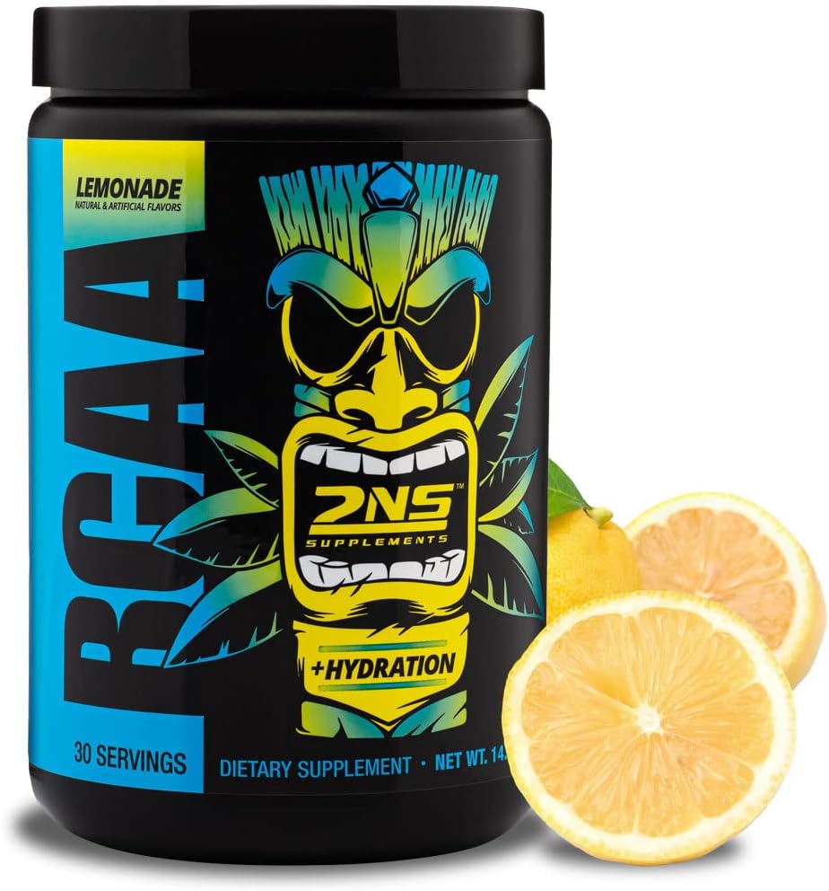 2ème compléments naturels – BCAA Lemonade, 30 portions, 14,4 Oz – 9 G Acides aminés à chaîne ramifiée – soutient la croissance musculaire, la récupération et l'endurance – réapprovisionne les électrolytes – Pas de sucres ou de couleurs ajoutés