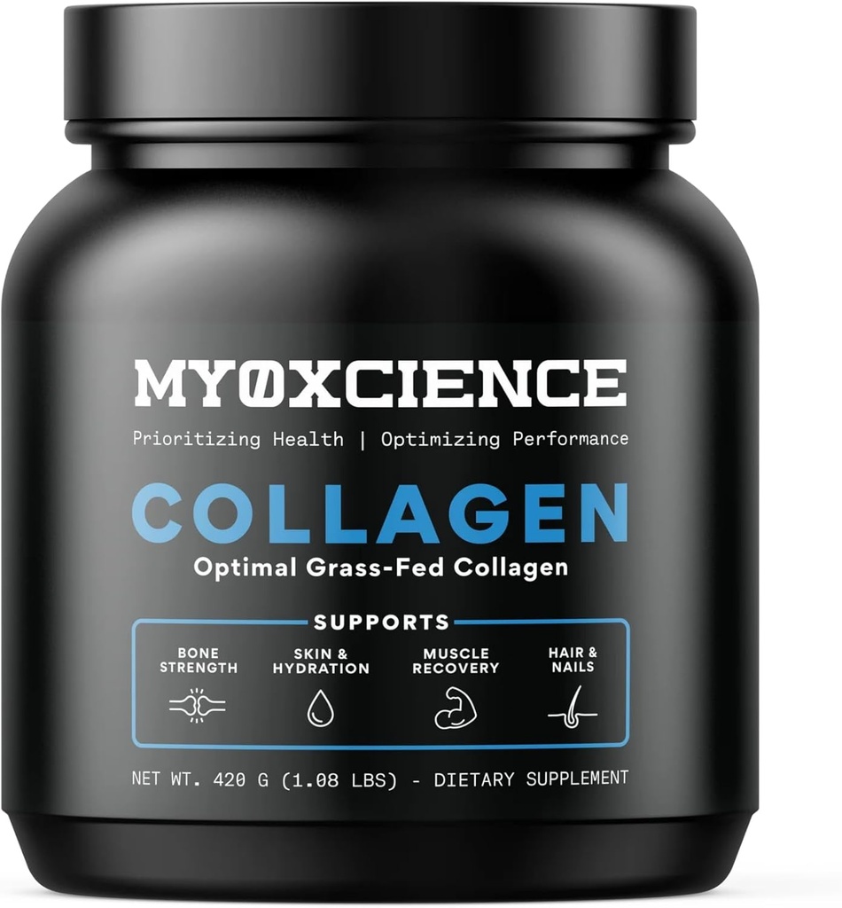 MYOXCIENCE Poudre optimale de collagène alimentée par des herbes