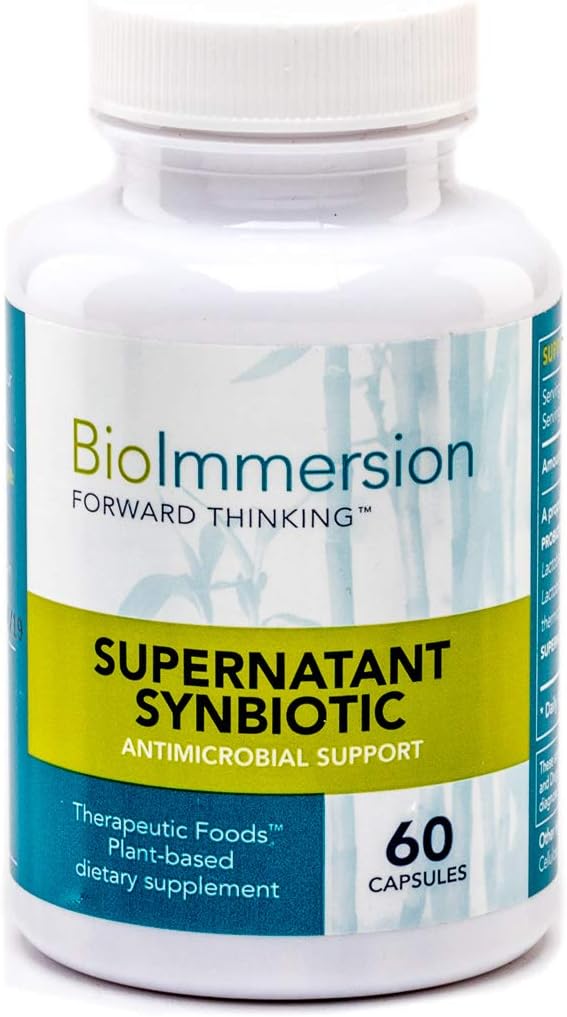 Synbiotique supernatant - Probiotiques de prochaine génération avec propriétés antimicrobiennes - 60 Capsules