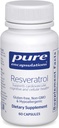 Resvératrol pur encapsulations - Santé cardiovasculaire, cellulaire et mémoire* - 40 mg Trans-Resvératrol - Supplément antioxydants - Sans gluten et sans OGM - 60 capsules