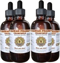 Chamomile Liquid Extract, Organic Chamomile (Matricaria Recutita) Tincture Supplement 4x4 oz