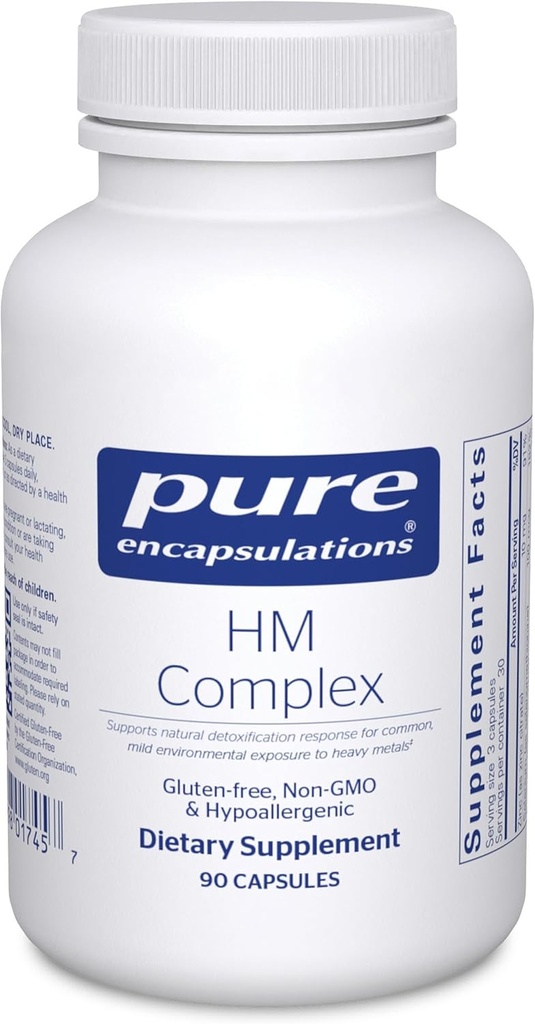 Pure Encapsulations HM Complex | Support for Body's Natural Detoxification Process* | 90 Capsules