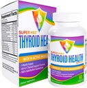 Supplément de soutien thyroïde (formule All-in-1) avec 14 ingrédients actifs - Suppléments thyroïdes - Complexe de santé thyroïde - Support thyroïde pour les femmes et les hommes - 60 capsules