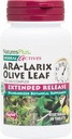 NaturesPlus Herbal Actives ARA Larix Olive Leaf - 30 comprimés - Supplément de soutien immunitaire, Complexe botanique à libération prolongée - Végétarien, Sans gluten - 30 portions